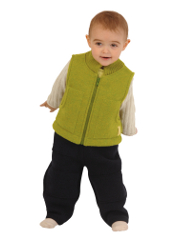 wool gilet bodywarmer by Disana